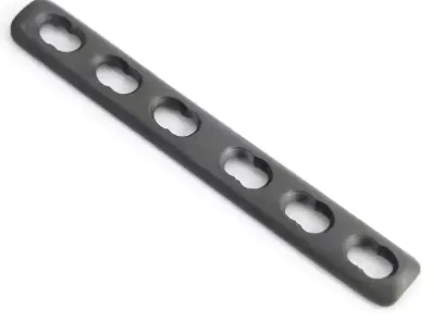 Placa de bloqueo tubular de un tercio